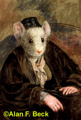 Gertrude Steinmouse by Alan F. Beck