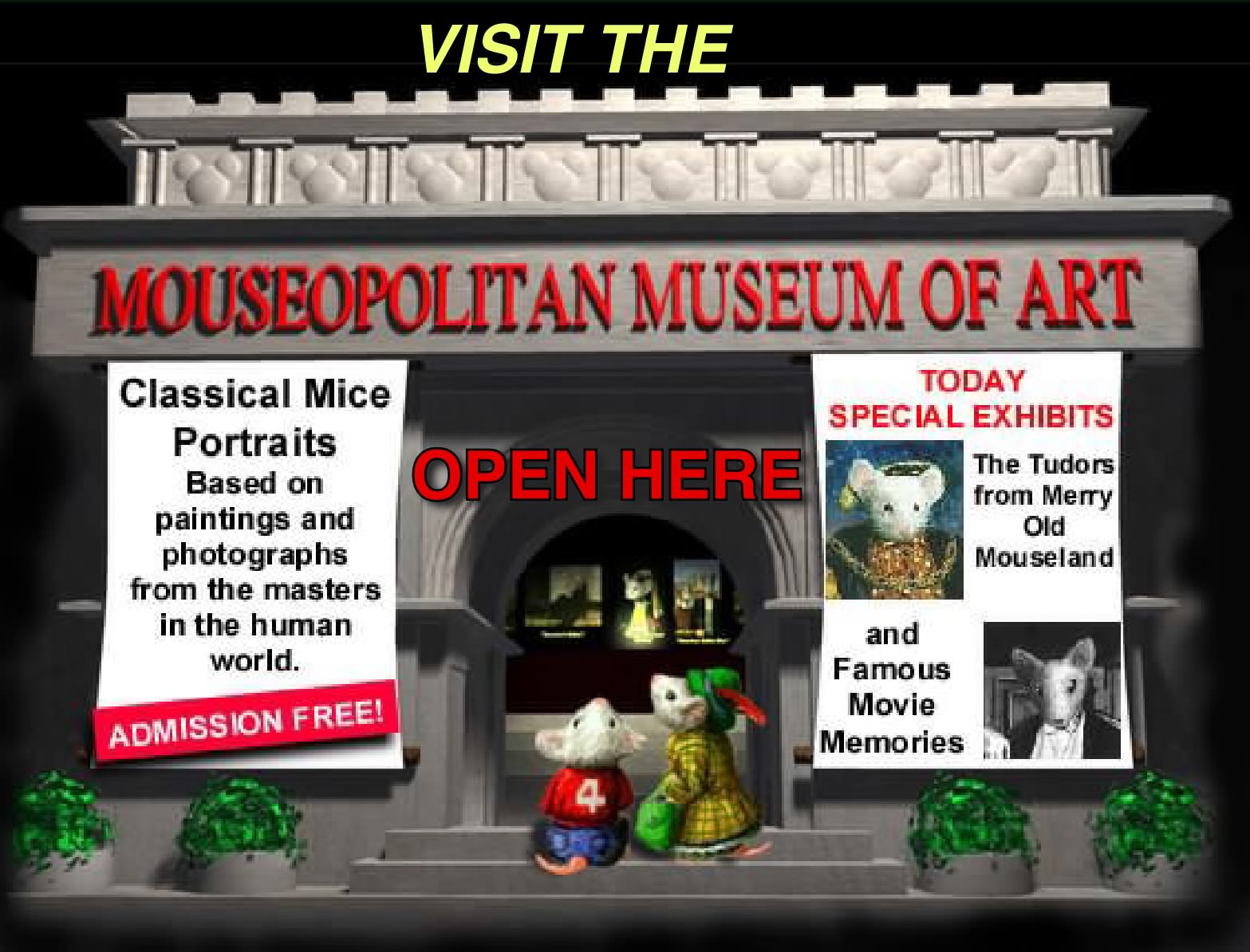 Mouseopolitan Museum of Art by Alan F. Beck