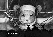 Mouse Serling art by Alan F. Beck