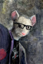 Triple Mouse Portrait by Alan F. Beck