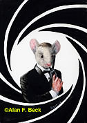 James Mouse Bond art by Alan F. Beck