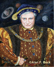 King Harland VIII art by Alan F. Beck