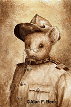 Teddy Mouseavelt art by Alan F. Beck