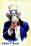 Uncle Mouse Wants You art by Alan F. Beck